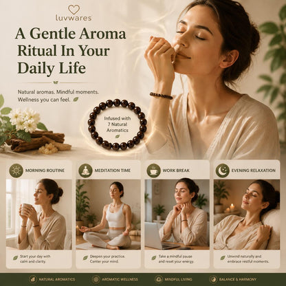 Luvwares 7-Botanical Herbal Aroma Bracelet-CU